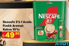 NESCAFE 3'Ü 1 ARADA FINDIK AROMALI KAHVE 10'LU